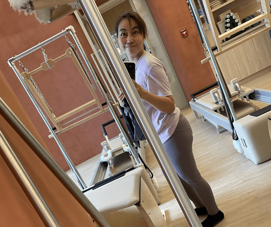 The five people you meet in Pilates class